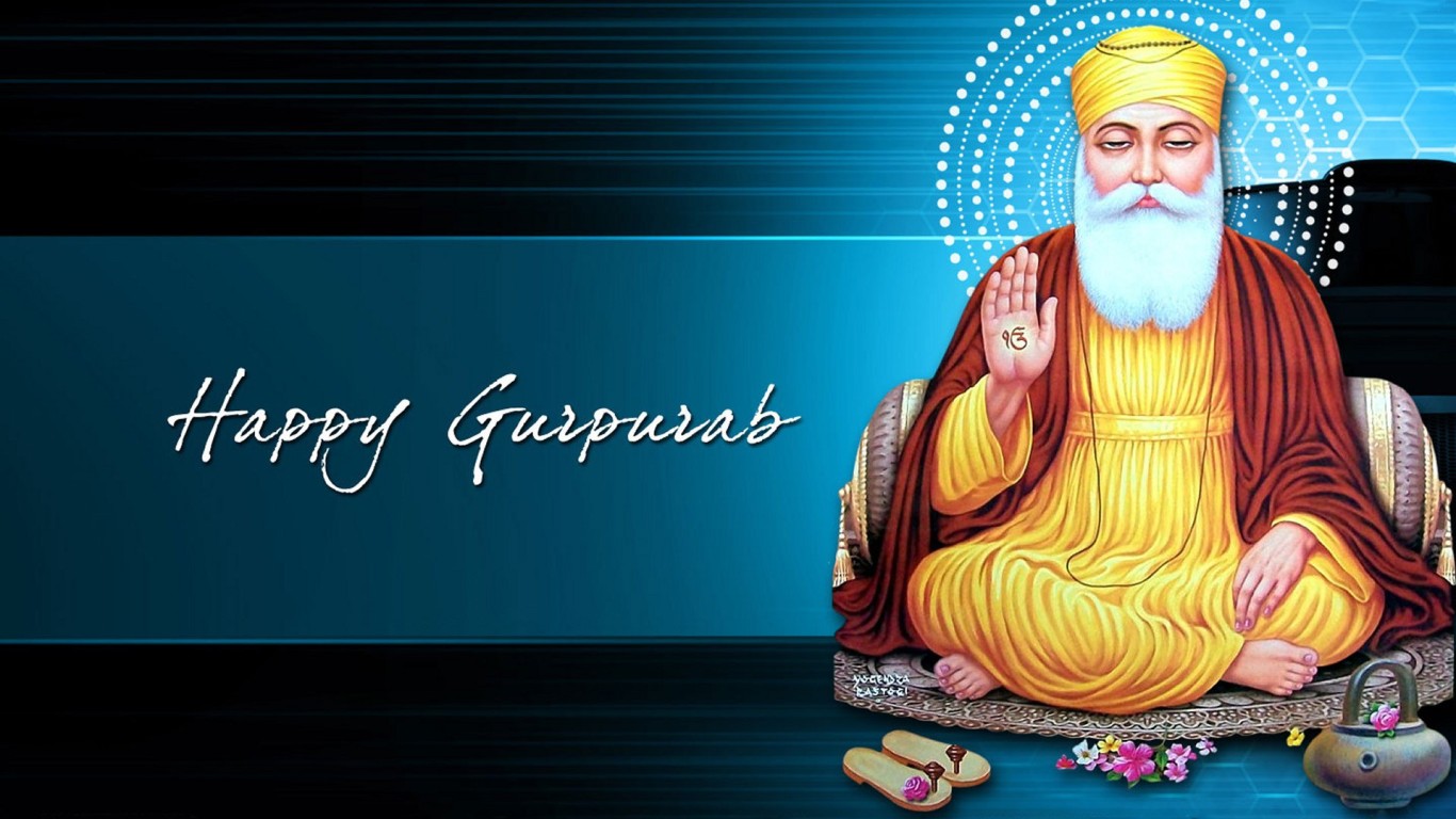 Happy Guru Nanak Jayanti Hd Wallpaper Download - God HD Wallpapers