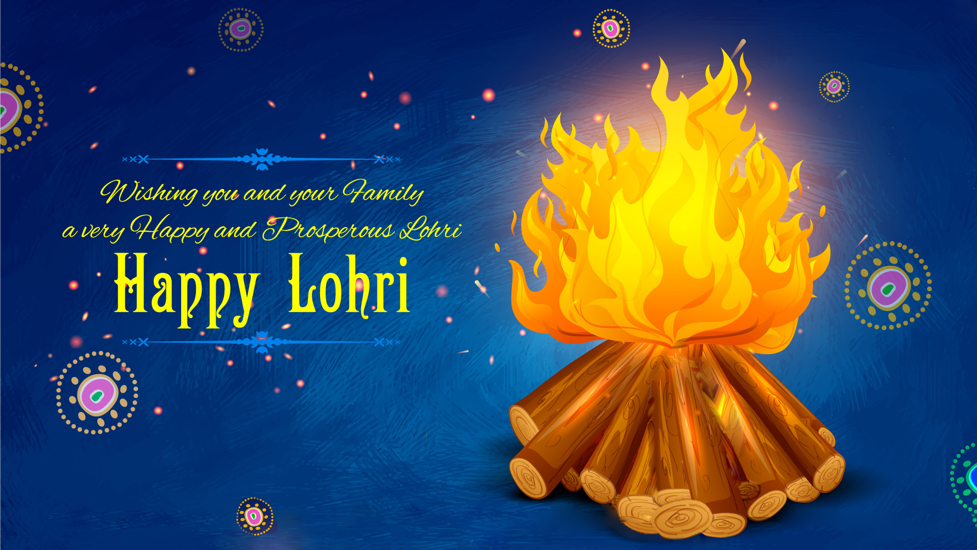 Happy Lohri Wallpapers Free Download | Festivals