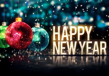 Happy New Year Ornament Hd Wallpaper 1080p Free Download