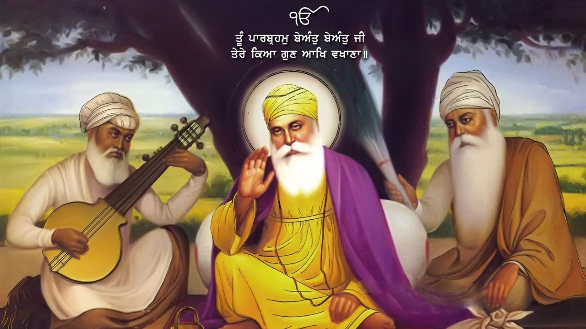 Top 145+ Baba nanak dev ji wallpaper - Thejungledrummer.com