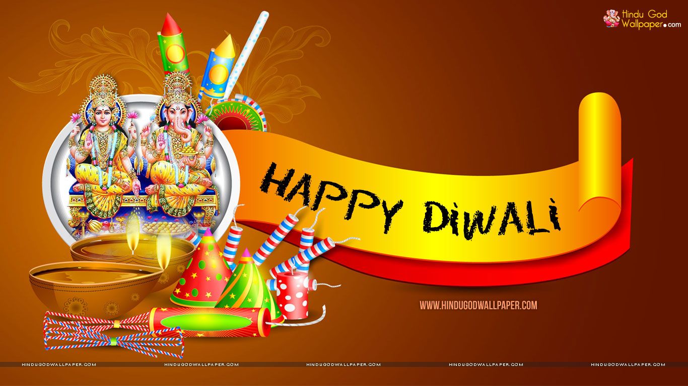 Laxmi Ganesh Happy Diwali Wallpaper