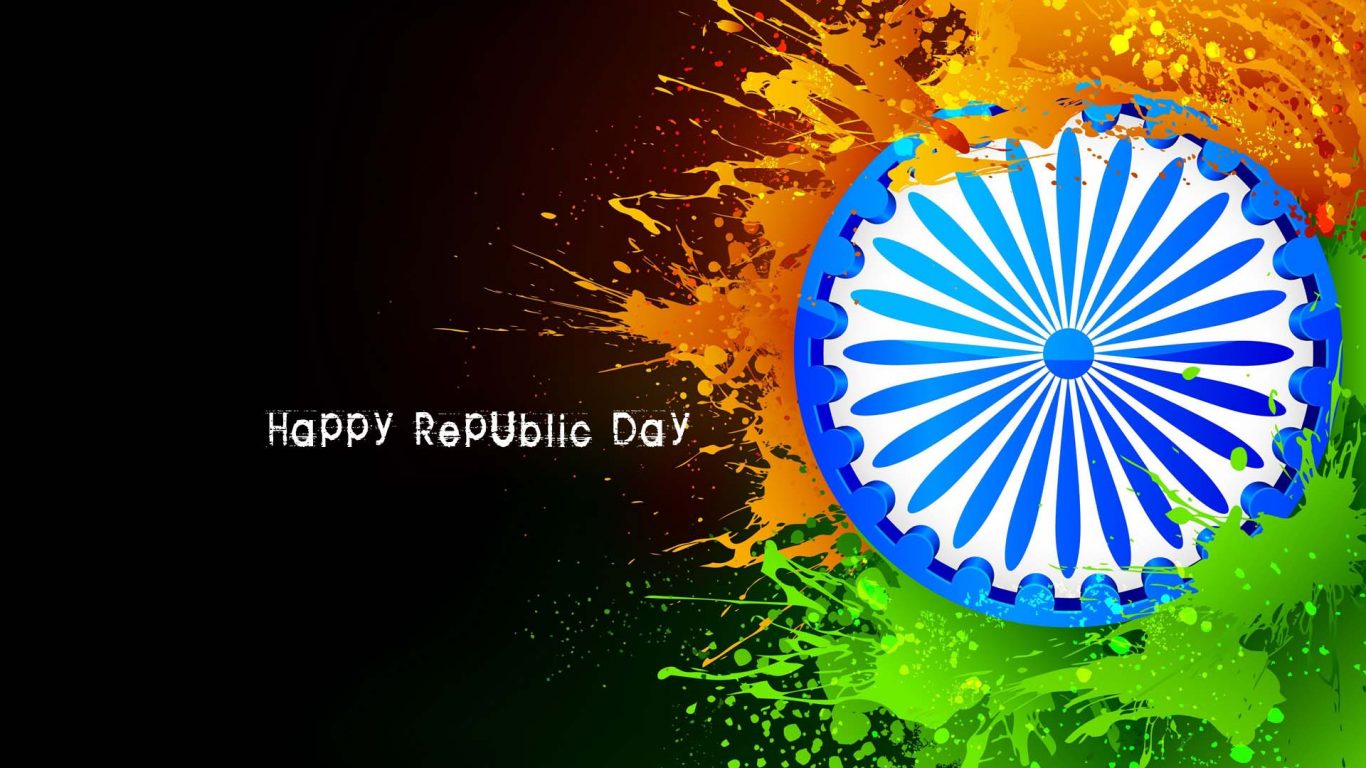 Indian Flag Wallpaper For Happy Republic Day Hd 1366x768 - God HD ...