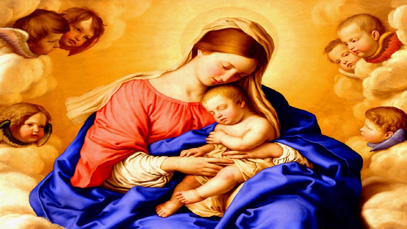 Beautiful Images Of Mother Mary With Baby Jesus | Christian Wallpapers