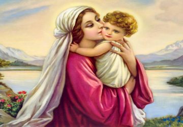 Beautiful Mother Mary And Baby Jesus Hd Wallpaper 1920×1080