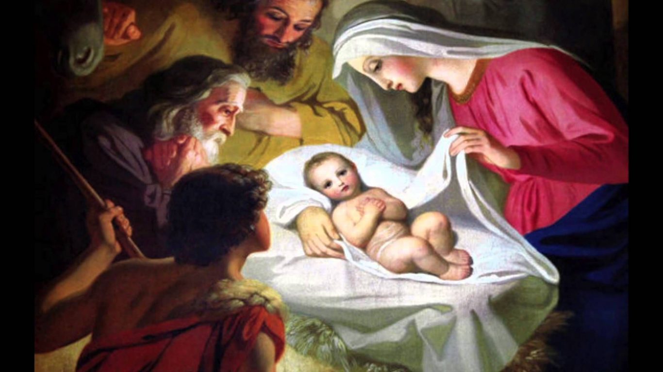 Birth Of Jesus Mother Mary And Jesus Images Hd Wallpaper - God HD Wallpapers