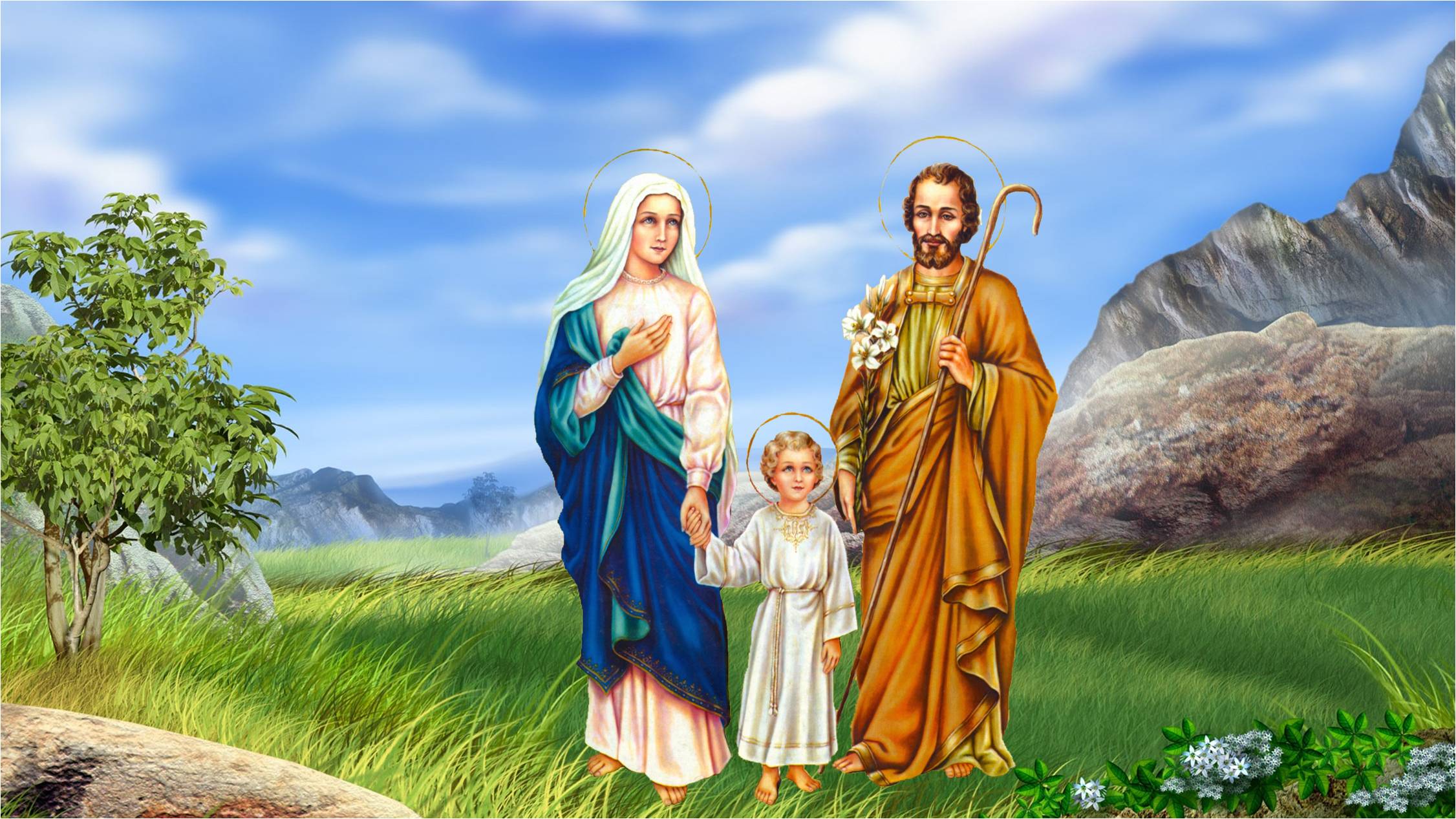 Catholic Pictures Of The Holy Family - God HD Wallpapers