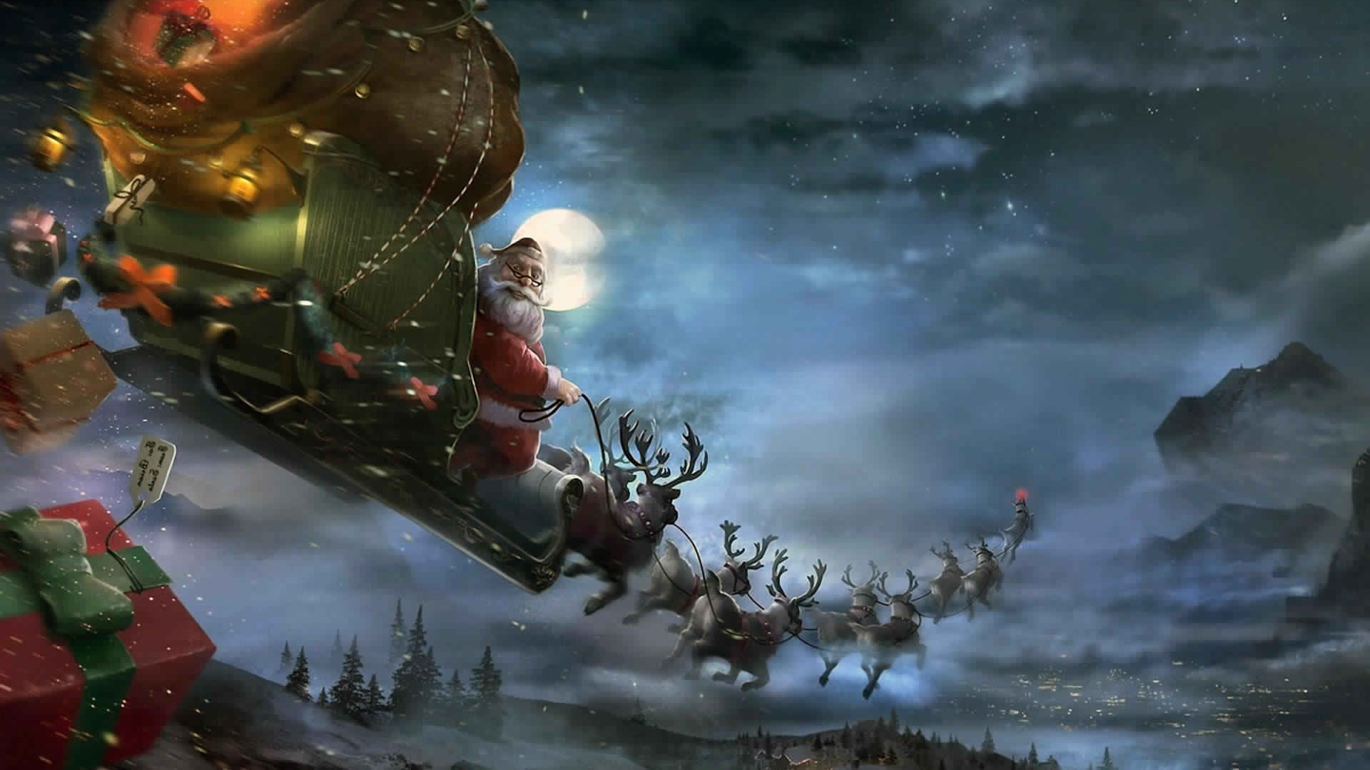 Download Free Santa Claus Desktop Wallpaper