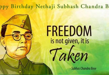 Few Important Lines On Subhash Chandra Bose Happy Birthday Netaji Subhash Chandra Bose