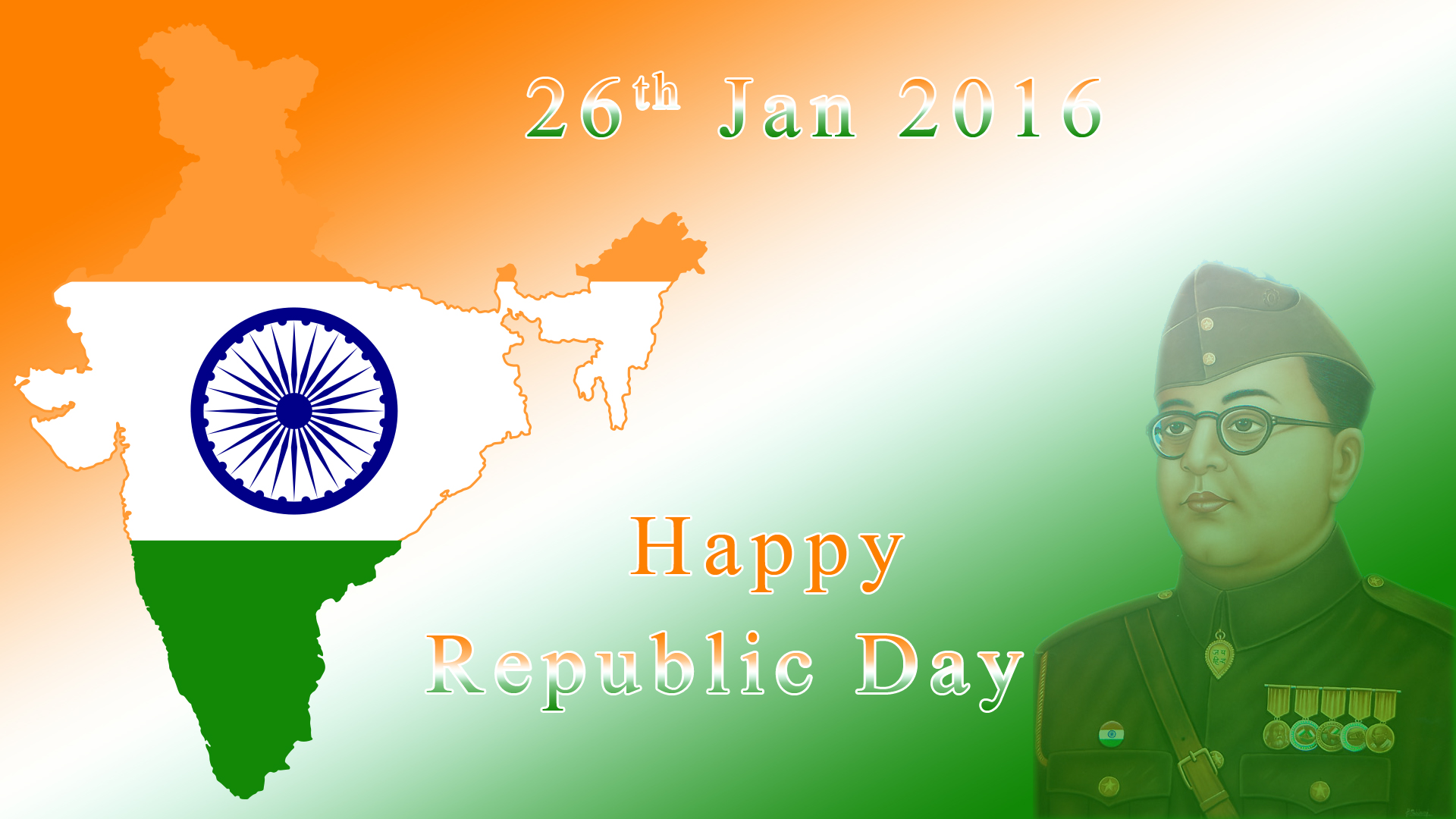 Happy Republic Day Hd Wallpaper 1920×1080