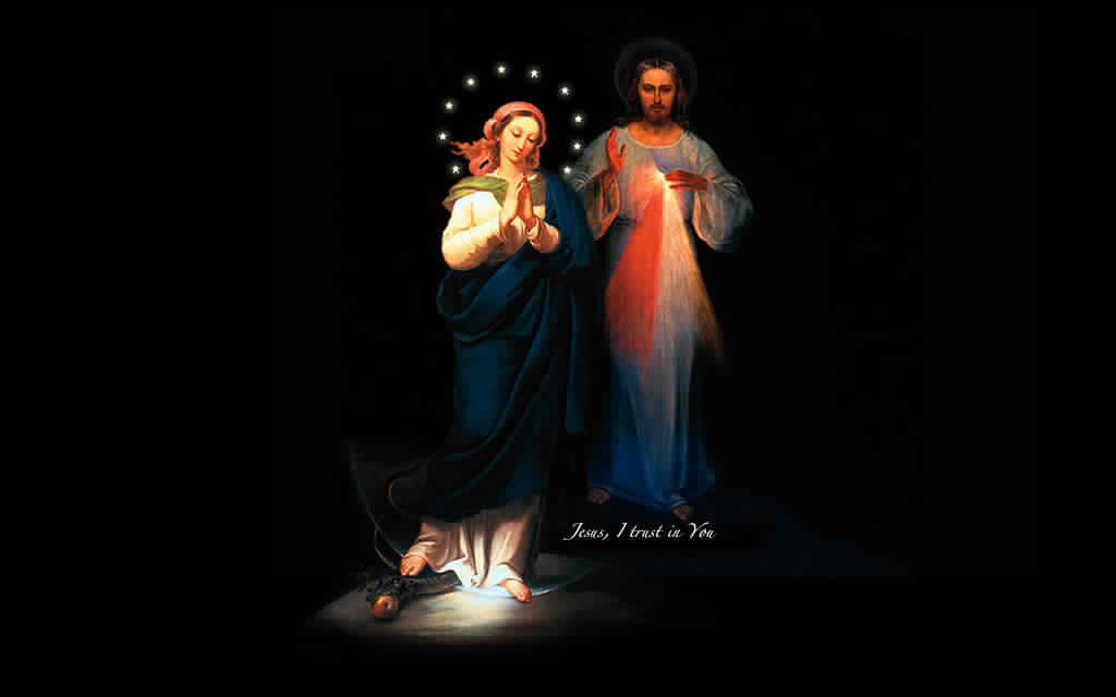 Jesus And Mother Mary Hd 3d Images Free Download