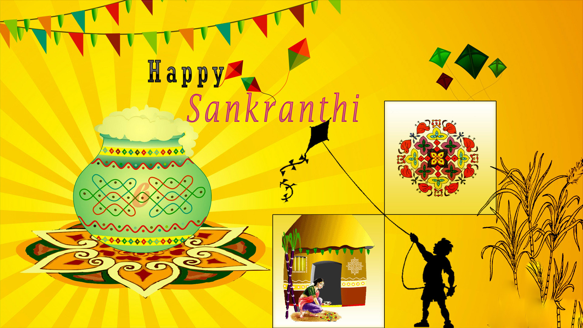 Makar Sankranti Festival Photos Free Download For Facebook Dp | Festivals