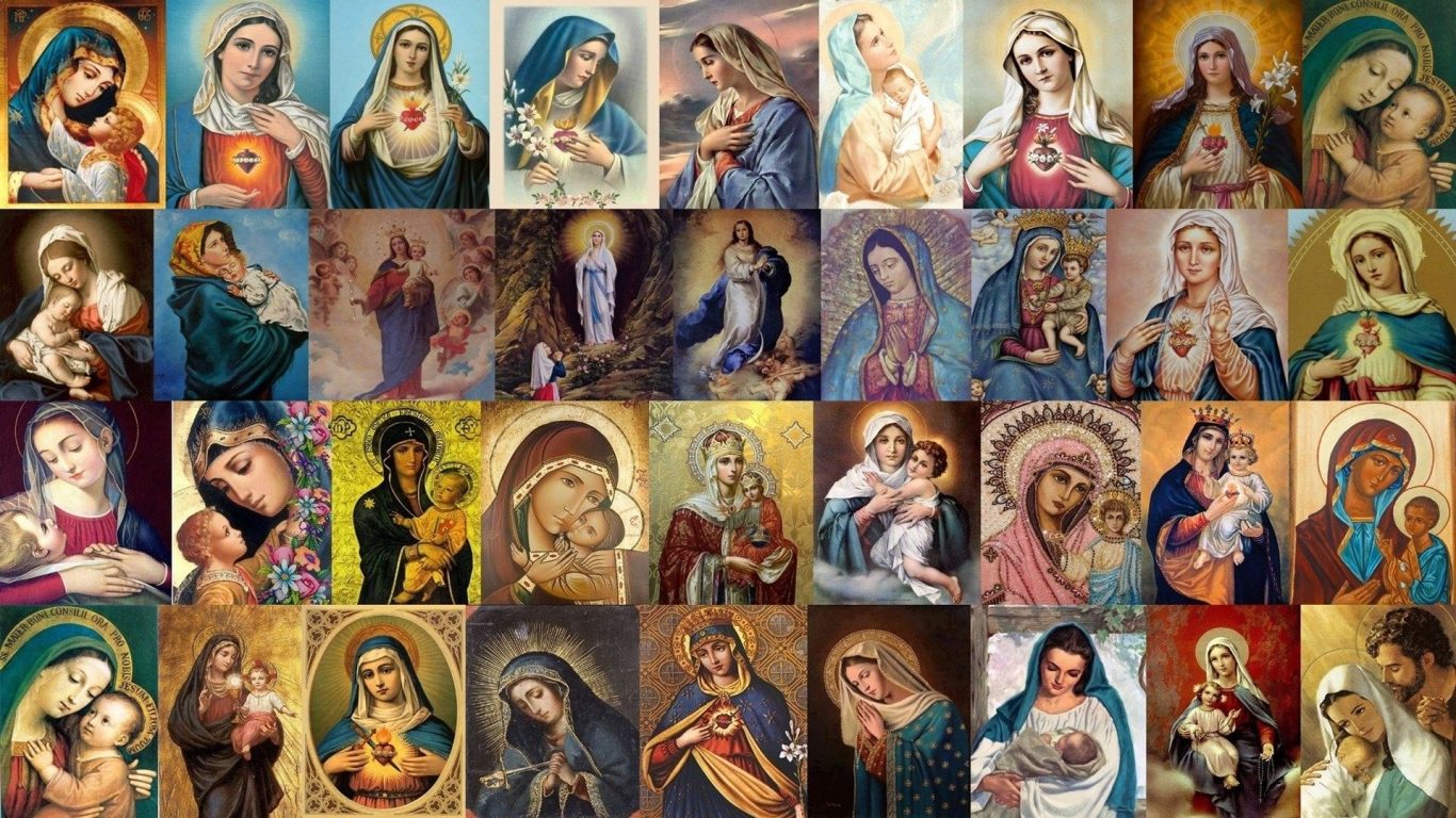 Mother Mary Pictures Gallery | Christian Wallpapers