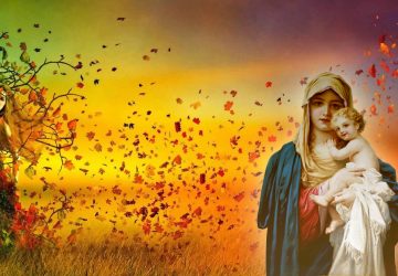 Mother Mary With Baby Jesus Hd Wallpapers