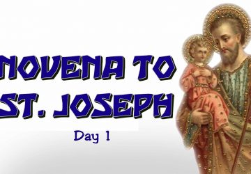 Saint Joseph Novena Day1