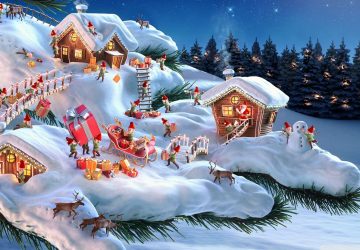 Santa Claus Desktop Wallpaper 1920×1080 High Resolution