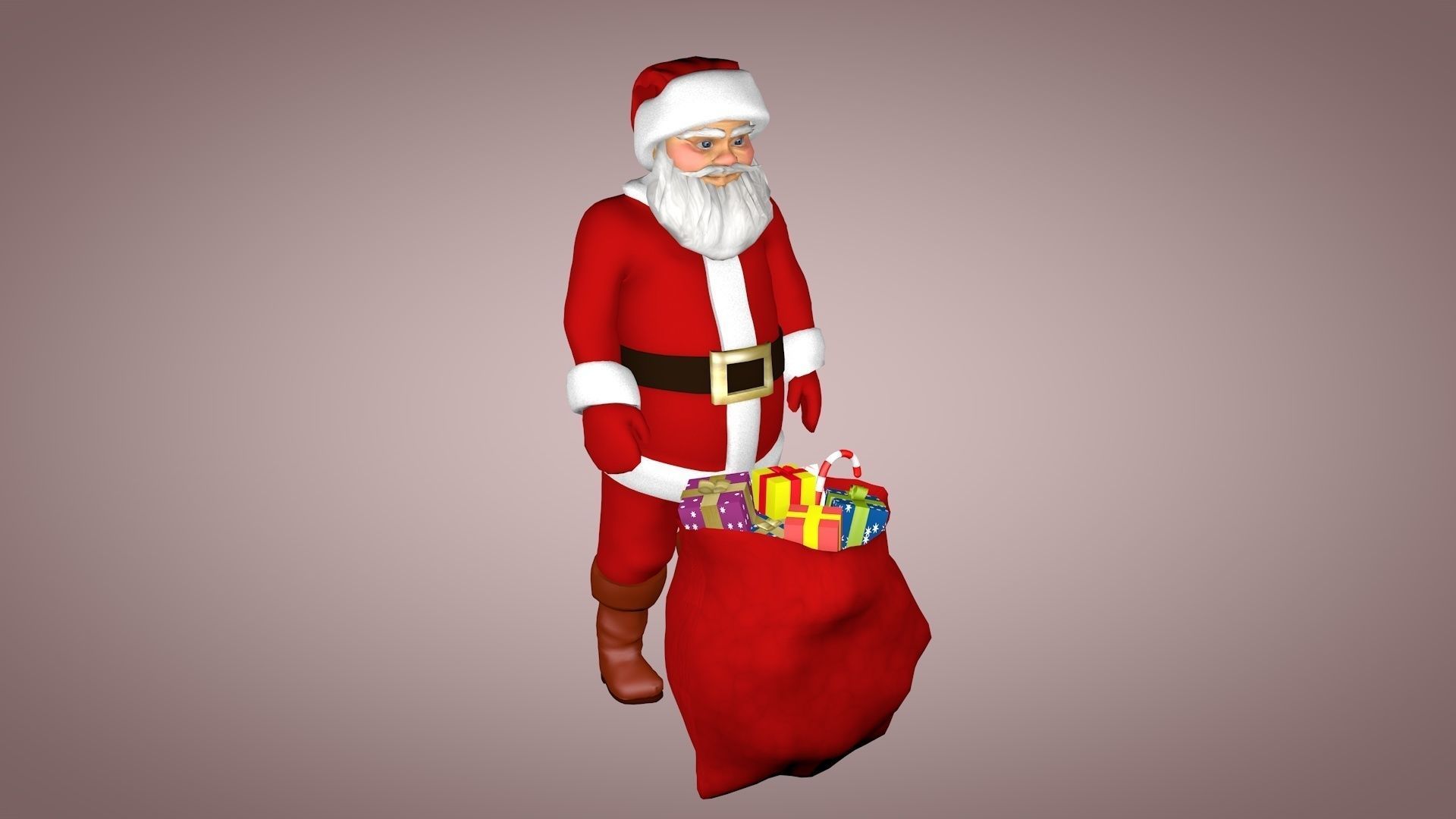 Santa Claus Mode 3d
