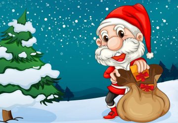 Santa Pictures Cartoon