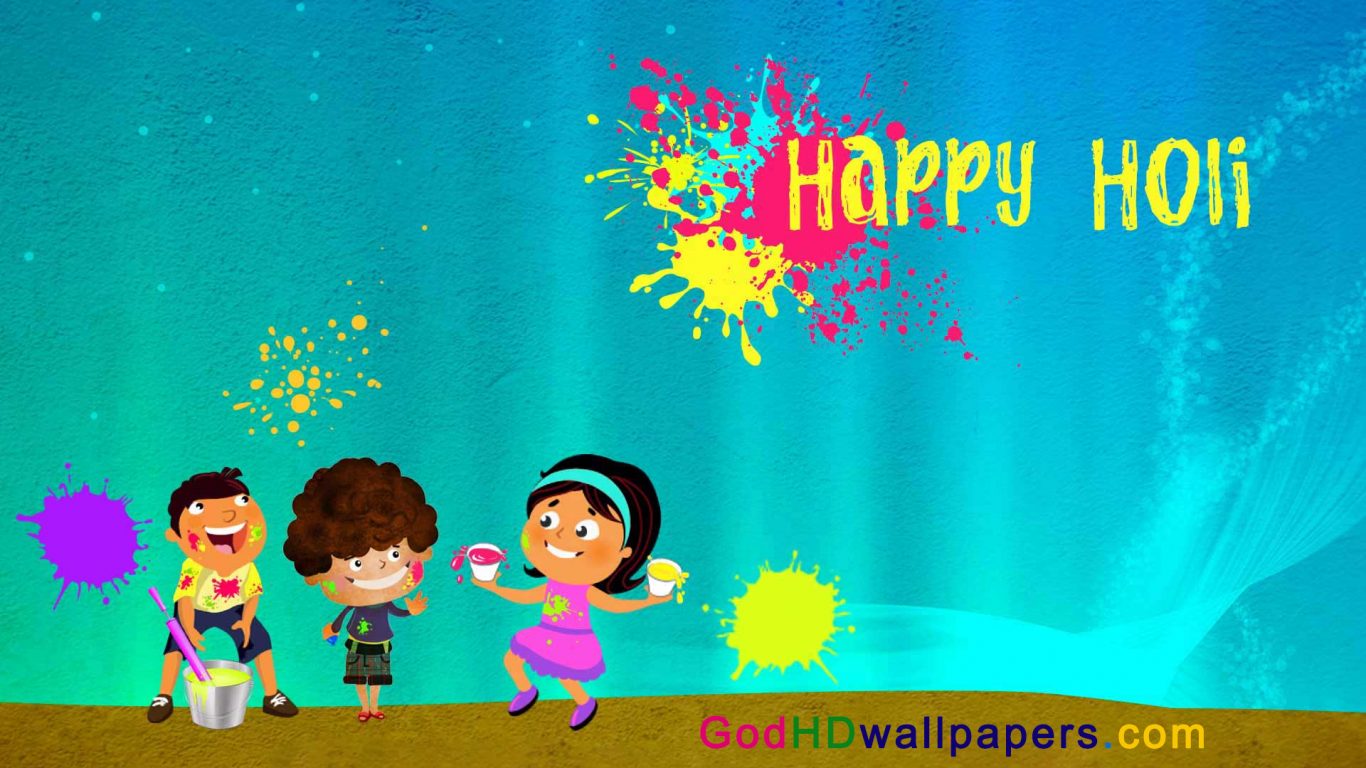 Cartoon Images Of Holi Festival In India - God HD Wallpapers