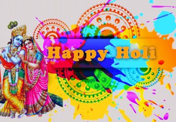 Happy Holi Love Sms Wishes Quotes Image
