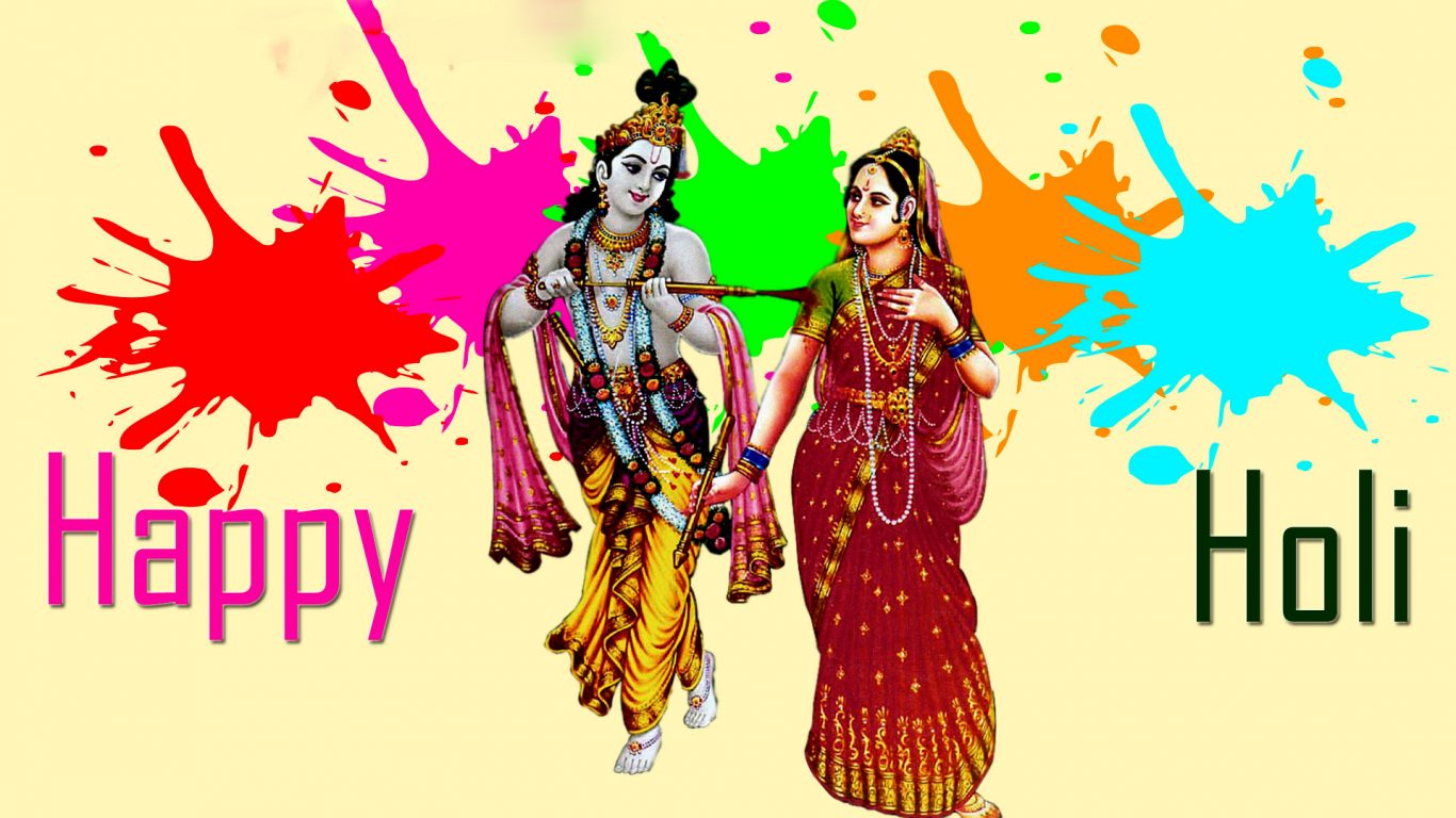 Holi Pictures Of Radha Krishna God Hd Wallpapers