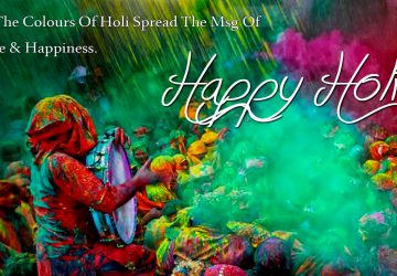 Peace And Happiness Message On Happy Holi