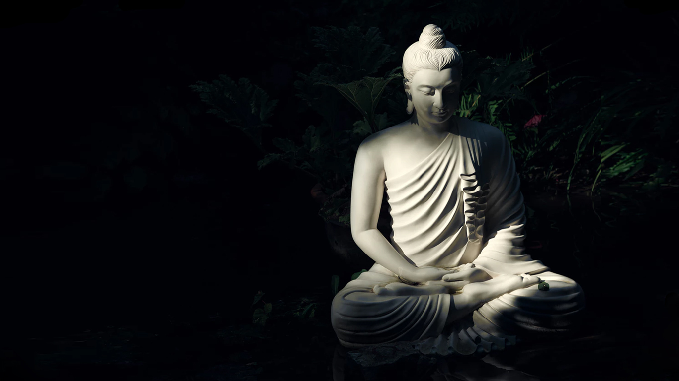 1366×768 Lord Buddha Hd Wallpapers Full Size Download