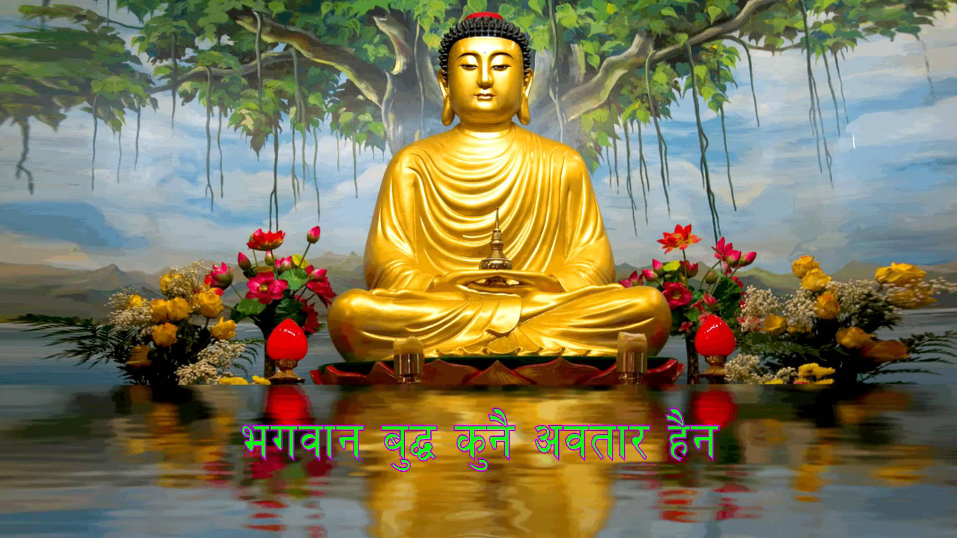 Lord Buddha Wallpaper 4K Statue Sunset Photography 2906