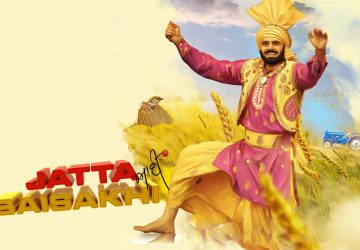 Happy Baisakhi Dancing Man Image