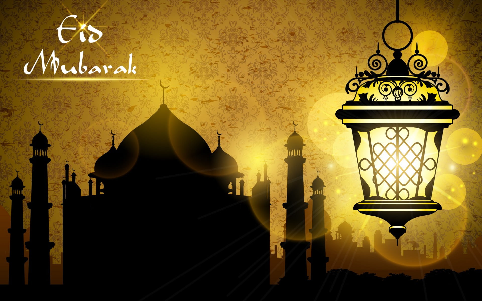 Festivals Holidays Eid Mubarak Wallpaper
