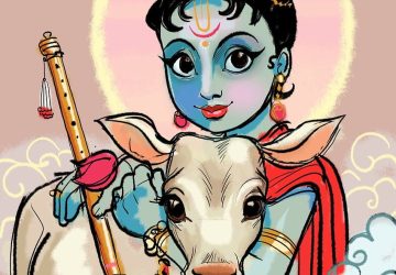 Desktop-wallpaper-krishna-drawing