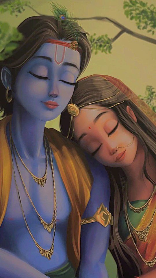 Beautiful Krishna Radha Wallpaper