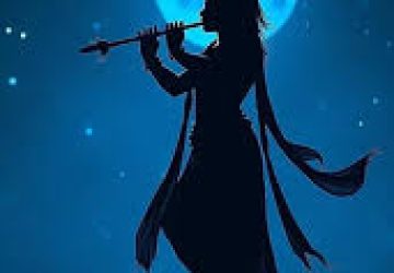 Krishna Aesthetic HD Wallpaper