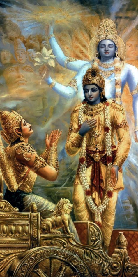 Krishna-arjuna-bhagavad-gita-wallpaper